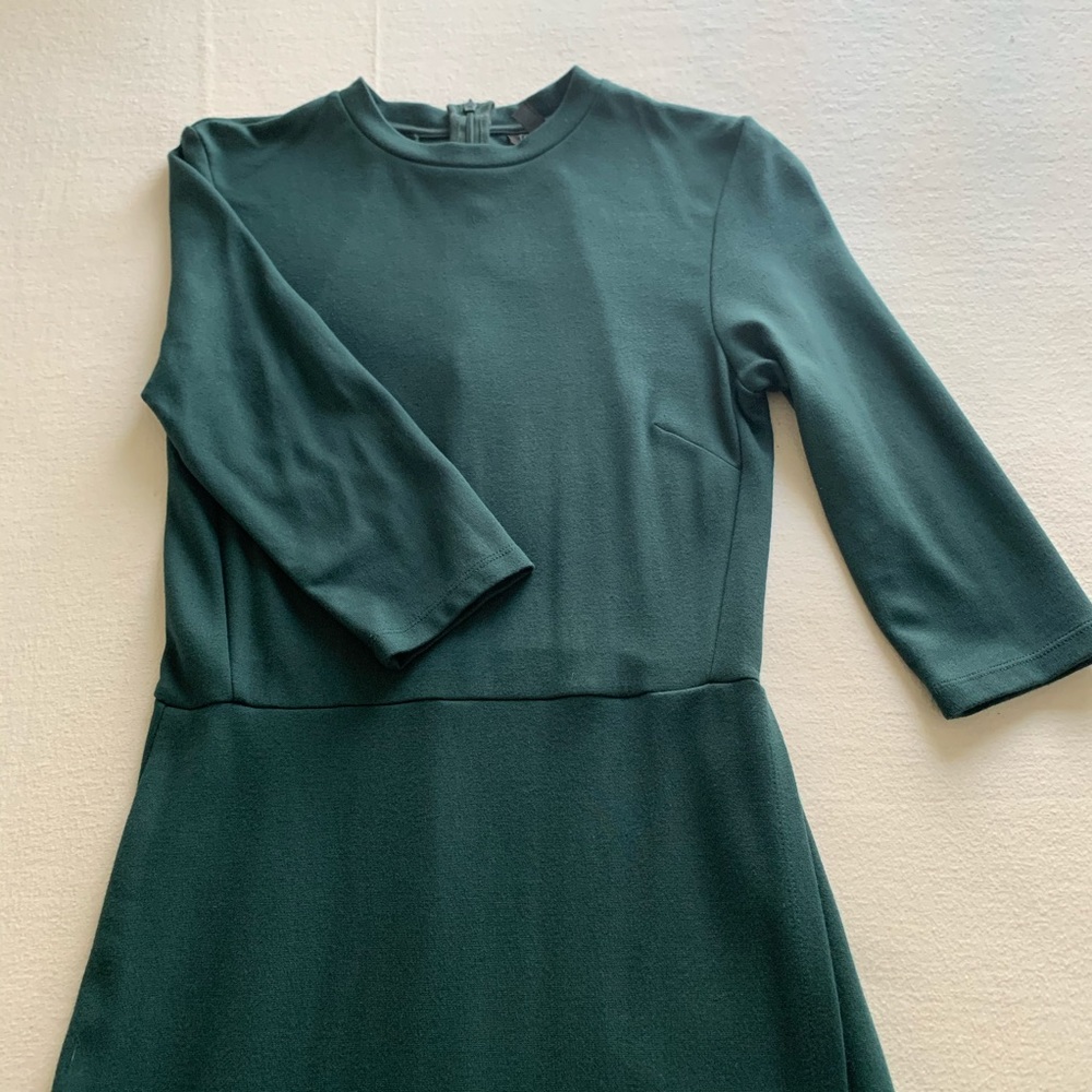 Topshop Three Quarter Sleeve Dress